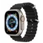 Dux Ducis Σιλικονούχο Λουρί για Apple Watch 8/7/6/5/4/3/2/SE (38/40/41mm) - Μαύρο