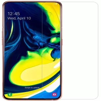Evelatus Samsung Galaxy A80 0,33mm Flat Clear Panzerglas Μεμβράνη Προστασίας Οθόνης με Japan Glue και Αντιστατική Επίστρωση