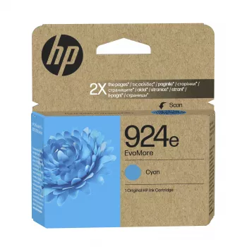 HP 924e EvoMore Cyan γνήσιο μελανοδοχείο
