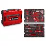Einhell E-CASE 370570 80 τεμάχια Καθολική Βαλίτσα Εργαλείων (Κόκκινο/Μαύρο)