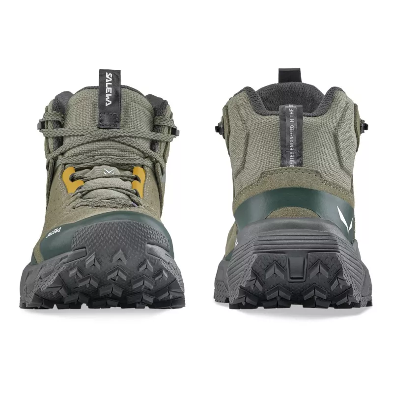 SALEWA Pedroc 2 Leather Mid PTX πράσινα παπούτσια