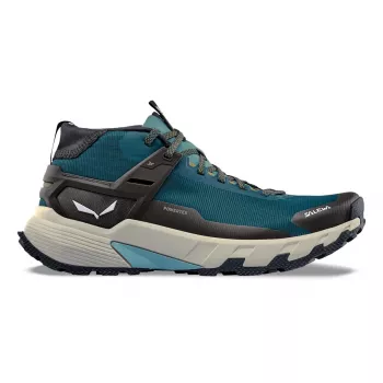 SALEWA Παπούτσια γρήγορης πεζοπορίας Pedroc 2 Mid PTX - Pond/Black Out - UK 9.5 (EU 44)
