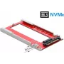 DeLOCK U.2 σε M.3 / NF1 μετατροπέας – PCIe 4.0 NVMe adapter, SFF-8639 σε SFF-8611/8612