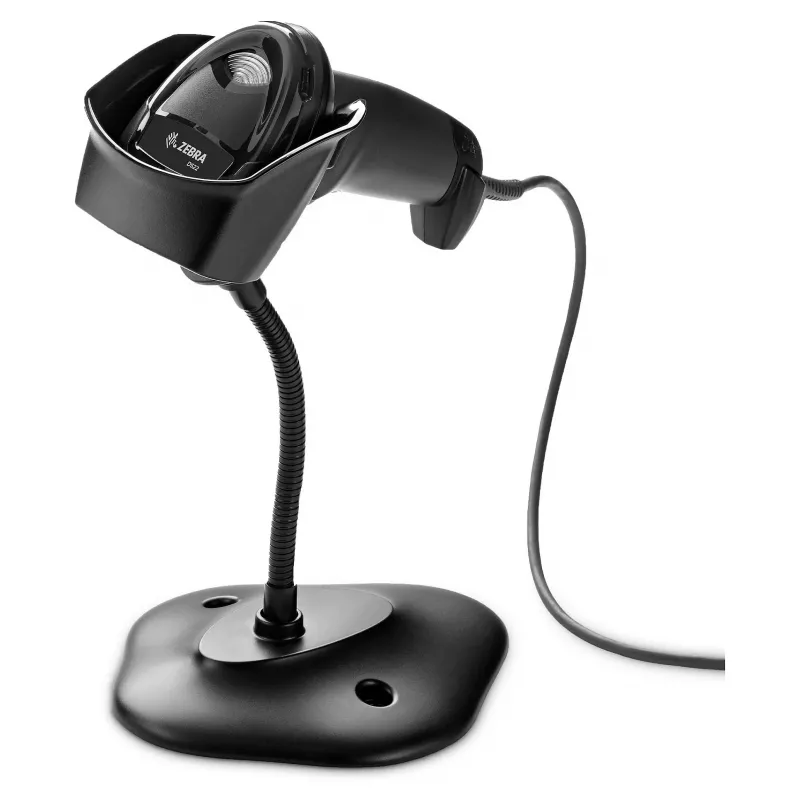 Zebra DS2208 Φορητός Σαρωτής Barcode 1D/2D LED Μαύρο USB