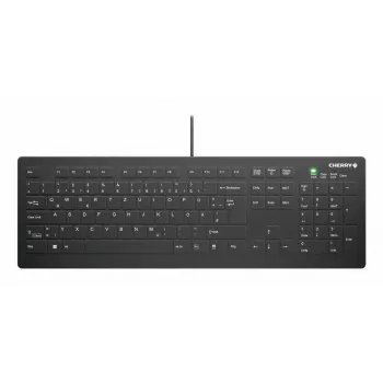 CHERRY Contour Design Active Key AK-C8112 Full-Size Wired USB Scissor-Switch Keyboard QWERTY μαύρο