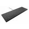 CHERRY Contour Design Active Key AK-C8112 Full-Size Wired USB Scissor-Switch Keyboard QWERTY μαύρο
