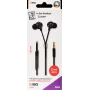 2GO 794476 ενσύρματο ακουστικό In-Ear με μικρόφωνο, ανθρακί