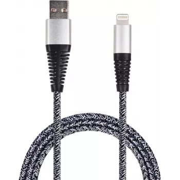 2GO 795952 καλώδιο USB 1 m USB-B Lightning ασημί (795952)
