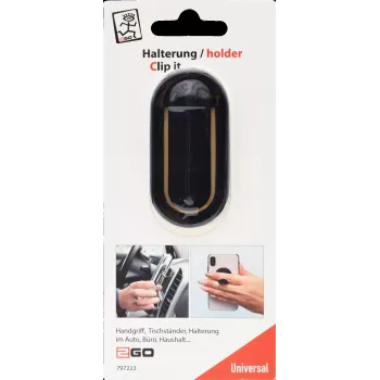 2GO Clip it universal βάση smartphone μαύρο