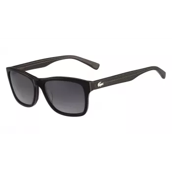 Lacoste unisex τετράγωνα γυαλιά ηλίου L683SP μαύρο/γκρι 55mm L683SP5516001