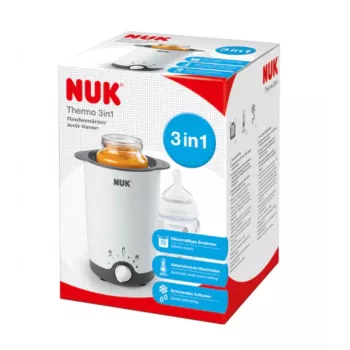 NUK Thermo 3in1 Θερμαντήρας Βρεφικών Τροφών λευκό/μαύρο 7.6cm