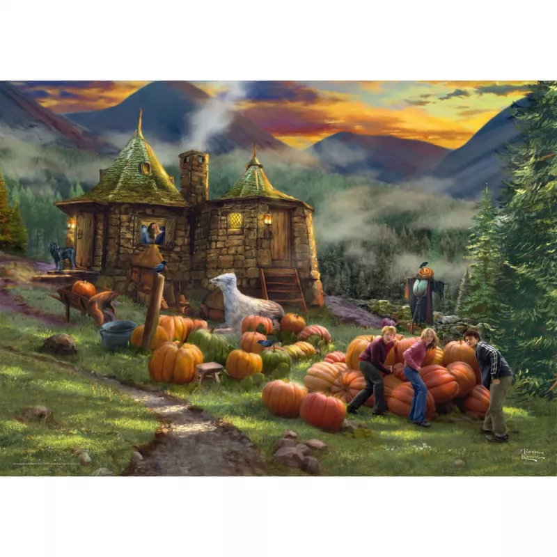 Schmidt Thomas Kinkade Studios Harry Potter - Hagrid's Hut 1000 Piece Jigsaw Puzzle