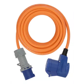 Brennenstuhl 1167650310 Καλώδιο επέκτασης 10m CEE αρσενικό βύσμα / γωνιακή υποδοχή H07RN-F 3G 2,5 mm² Μπλε