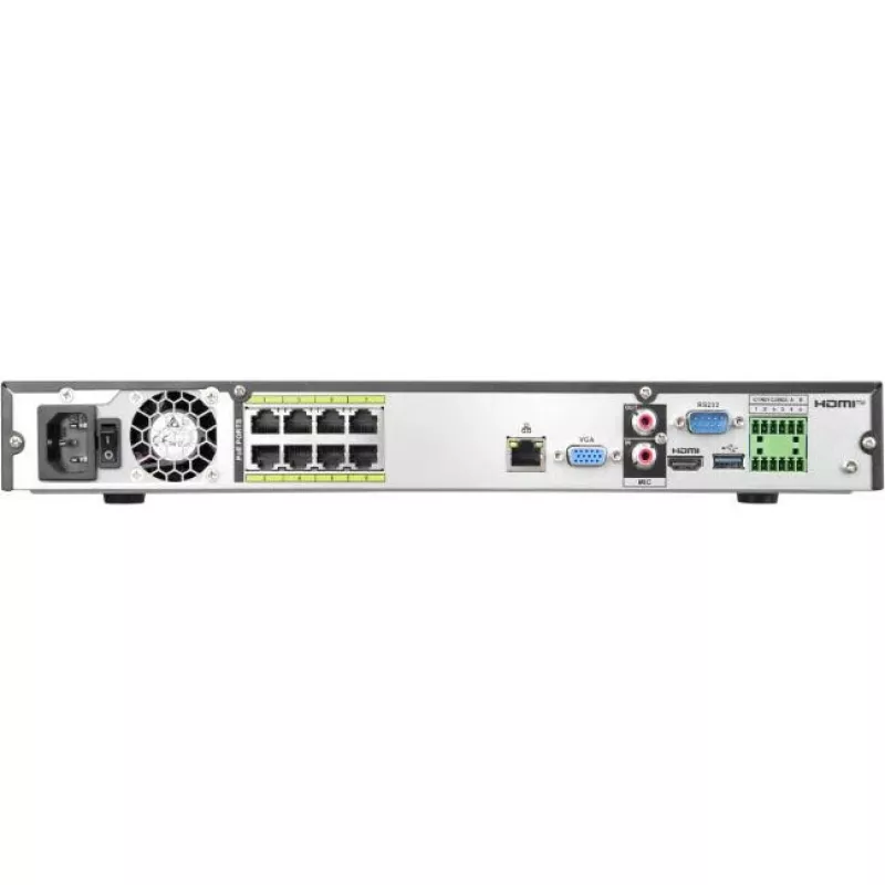BCS LINE 8-Κανάλι 8K NVR με AI και 8 PoE-Θύρες BCS-L-NVR0802-A-8K-8P-Ai2