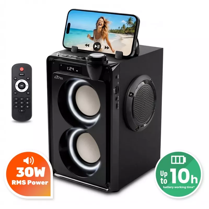 MEDIA-TECH Φορητό ηχείο Bluetooth Overbox MT3186
