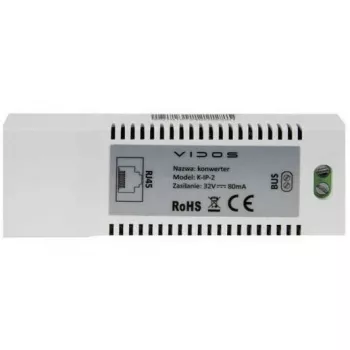 VIDOS 2IP K-IP-2 Μετατροπέας για ενσύρματο σύστημα θυροτηλεόρασης 2 καλωδίων VIDOS DUO