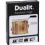 Dualit 00510 Θήκη σάντουιτς για τοστιέρα - Ανοξείδωτο ατσάλι, μαύρη λαβή, Ζεύγος