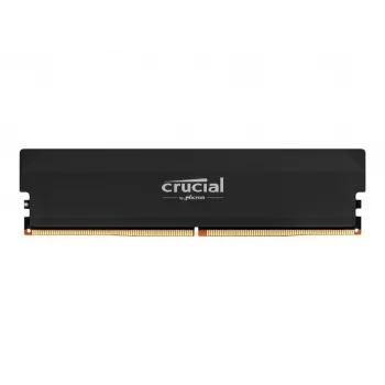 Crucial Pro Overclocking Gaming 16GB DDR5-6400 CL38 UDIMM Μονάδα μνήμης RAM, Μαύρο, OEM Tray