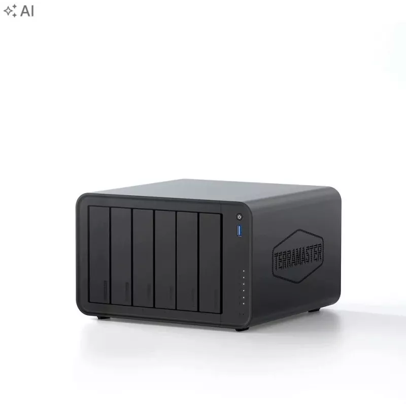 TerraMaster F6-425PRO διακομιστής αρχείων NAS, 6 πυρήνων, 8GB DDR5 RAM, χωρίς σκληρούς δίσκους