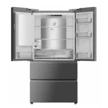 DREAME DRF560WMXEEUP French Door Ψυγειοκαταψύκτης, 561 L, Platinum Inox, Wi-Fi, No Frost