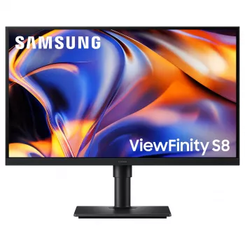 Samsung 27 ίντσες ViewFinity S8 S80HF 5K IPS Οθόνη με USB-C 90W, ρυθμιζόμενο ύψος, HDR400