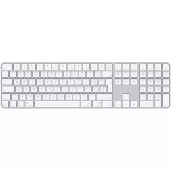 Apple Magic Keyboard με Touch ID και αριθμητικό πληκτρολόγιο - ασημί - US-αγγλικά