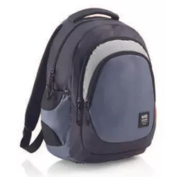 Miquelrius Triple Berlin Recy Σακίδιο 30L 3 Θήκες Μπλε