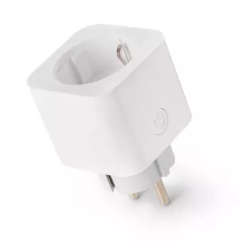 ENTAC Smart WiFi Πρίζα με Παρακολούθηση Ενέργειας Λευκό