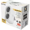ENTAC Smart WiFi Διπλός Αντάπτορας Πρίζας ES-DSA-WIBLE, Λευκό, 2 Πρίζες, 3680 W