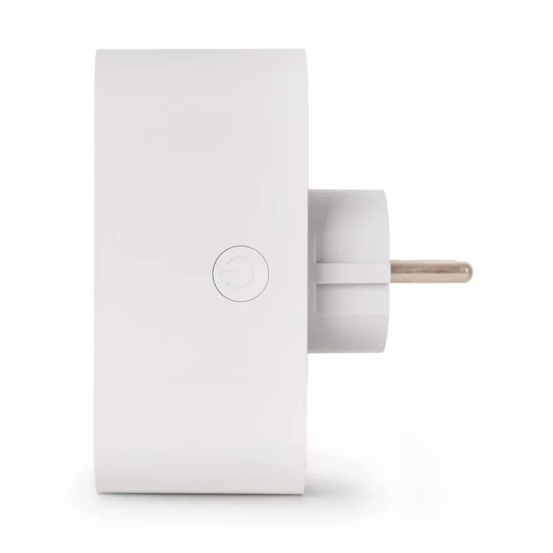 ENTAC Smart WiFi Διπλός Αντάπτορας Πρίζας ES-DSA-WIBLE, Λευκό, 2 Πρίζες, 3680 W