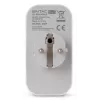 ENTAC Smart WiFi Διπλός Αντάπτορας Πρίζας ES-DSA-WIBLE, Λευκό, 2 Πρίζες, 3680 W