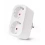 ENTAC Smart WiFi Διπλός Αντάπτορας Πρίζας ES-DSA-WIBLE, Λευκό, 2 Πρίζες, 3680 W
