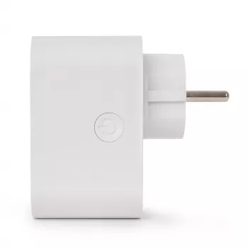 ENTAC Smart WiFi Βύσμα 1x Schuko με 2x USB-A και 1x USB-C, Λευκό