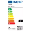 Avide LED Filament Λαμπτήρας Κεριού 4,5W E14 Θερμό Λευκό 2700K