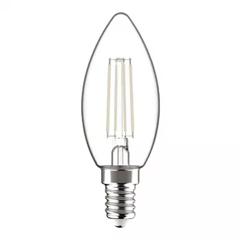 Avide LED Filament Λαμπτήρας Κεριού 4,5W E14 Θερμό Λευκό 2700K
