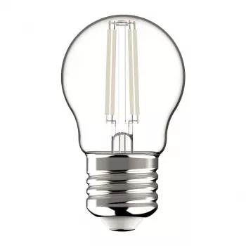 Avide Λαμπτήρας LED White Filament Mini Globe 4,5W E27 Θερμό Λευκό 2700K