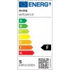 Avide LED Filament Mini Globe Λάμπα 4,5W E14 Θερμό Λευκό 2700K