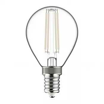 Avide Λαμπτήρας LED White Filament Mini Globe 6,5W E14 Θερμό Λευκό 2700K