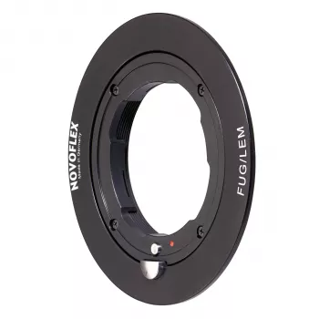 Novoflex FUG/LEM Προσαρμογέας φακού Leica M σε κάμερα Fujifilm GFX, Μαύρο