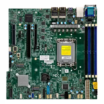 Supermicro MBD-X13SCH-LN4F-O Μητρική Micro-ATX, LGA1700, Intel C266, DDR5, 4x 1GbE, IPMI