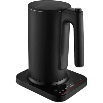 MEDION MD 12106 Βραστήρας 1,5L 2200W Μαύρο Ατσάλι Λειτουργία διατήρησης θερμότητας