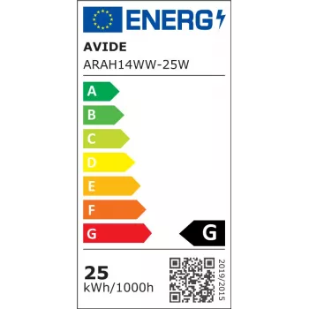 Avide Λαμπτήρας Φούρνου 300°C 150lm 25W E14 Θερμό Λευκό 3000K