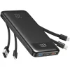 Charmast Powerbank W2065 20000mAh Μαύρο
