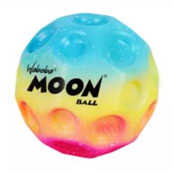 Waboba Moon Ball Gradient - Μπάλα PU αφρού με υψηλή αναπήδηση και επιφάνεια με κρατήρες, αναπήδηση έως 30 m