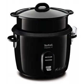 TEFAL Classic 2 Μηχανή Ρυζιού 5L 600W Μαύρο RK103811