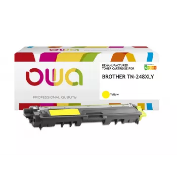Armor OWA Συμβατό Μελανοδοχείο Τόνερ Κίτρινο για Brother TN-248XL High Yield 2300 Σελίδες