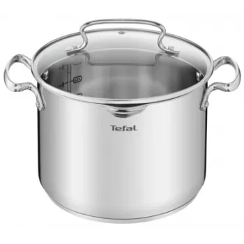 Tefal Duetto+ G7197955 Κατσαρόλα, Ανοξείδωτο Ατσάλι