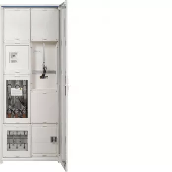 Hager universZ FP92W8N Μετασχηματιστής Ερμάριο Μετρητών 1400x550x205 mm Επιτοίχιο IP44 Λευκό