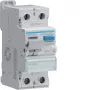 HAGER CDF525D Ρελέ Διαφυγής 2P 10kA 25A 30mA Τύπος F