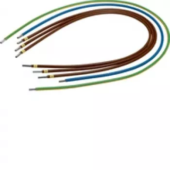 Hager Y892F Δέσμη Καλωδίων Εξόδου, Universal Z, 10 mm², 4 Αγωγοί, 500 mm